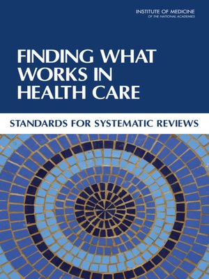 cover image of Finding What Works in Health Care